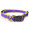 Tactical collar for medium and large dogs Odor-proof & mildew-resistant Beach-ready quick rinse Non-slip padded interior Rust-proof zinc alloy D-ring
