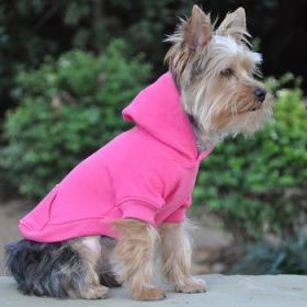 Flex-Fit Dog Hoodie - Pink (Option: 3X-Large)