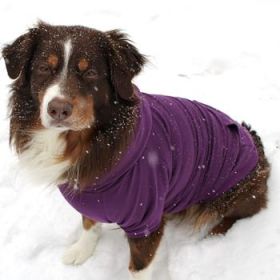 Flex-Fit Dog Hoodie - Purple (Option: Large)