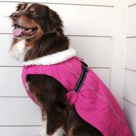 Alpine Tuf Terrain Dog Coat - Wild Raspberry (Option: Small)